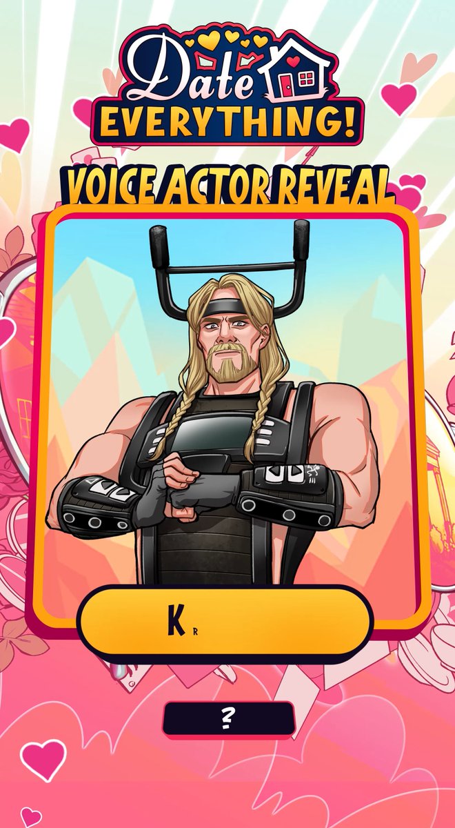 Kristof is a Viking berserker who believes the reason for exercise is violence, and nothing more! 💪 🎙️ Troy Baker