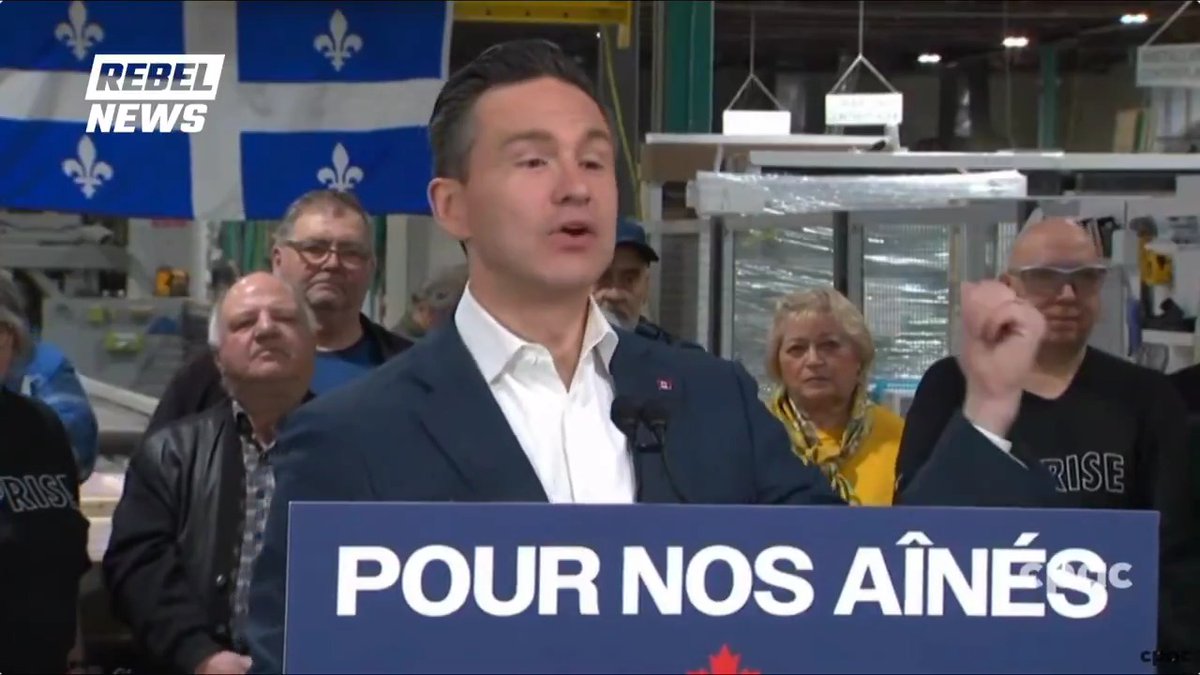 "If it were going to be taxed in Canada, he wouldn't need to funnel it through Bermuda": Poilievre rips Carney for his business moving its money to a notorious tax haven. That tax revenue should be funding "our schools and hospitals," the Conservative leader says.