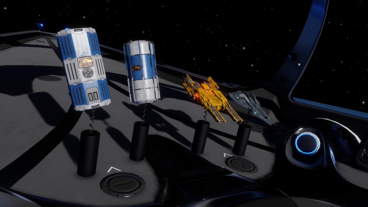 New Elite Dangerous bobbleheads are here! Enhance your cockpit with: ▪️ Cargo Container 1 Bobblehead ▪️ Cargo Container 2 Bobblehead ▪️ Python Mk II Bobblehead ▪️ Type-8 Bobblehead Available now: