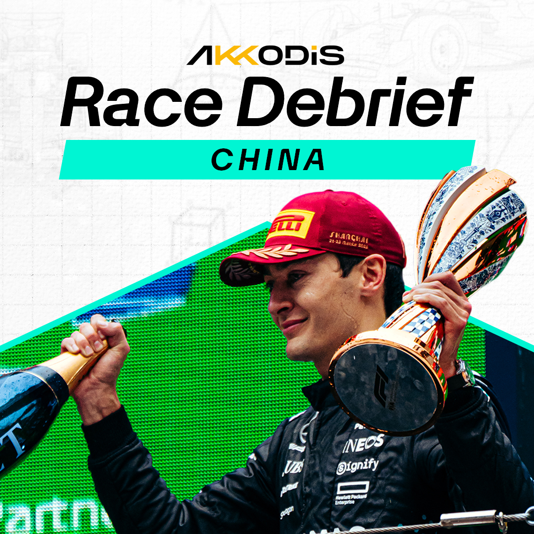 New debrief alert 👀 Shov’s here to talk through the big topics from the Chinese GP We cover off George’s epic Q2 lap, Kimi’s damaged car and more in our Akkodis debrief 💪 Tap to watch 👇