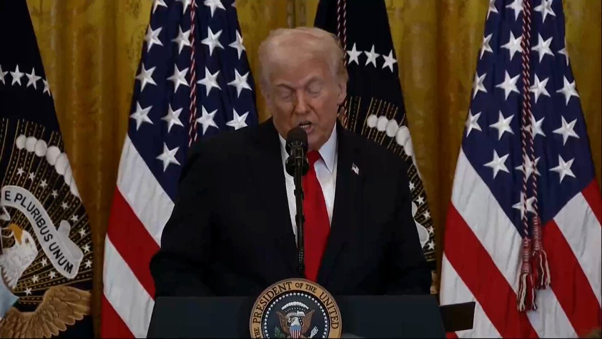 Trump: "I kept hearing, 'woman don't like him.' I said, I think they do. You know who don't like me? Fake polls don't like me. But we're settings records in so many of these cases. I was for the suburban house wife where I stopped low income housing projects from being built at a house next to you."