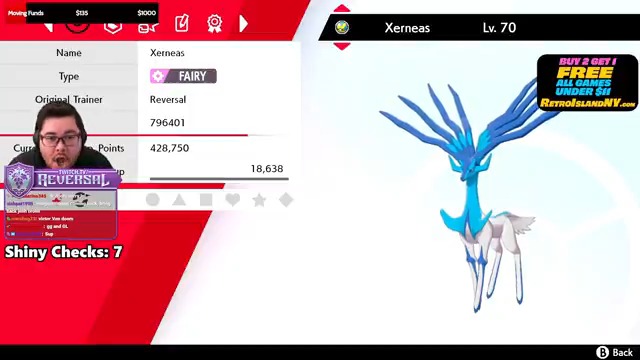 SHINY XERNEAS AFTER ONLY 8 DYNAMAX ADVENTURES!!!