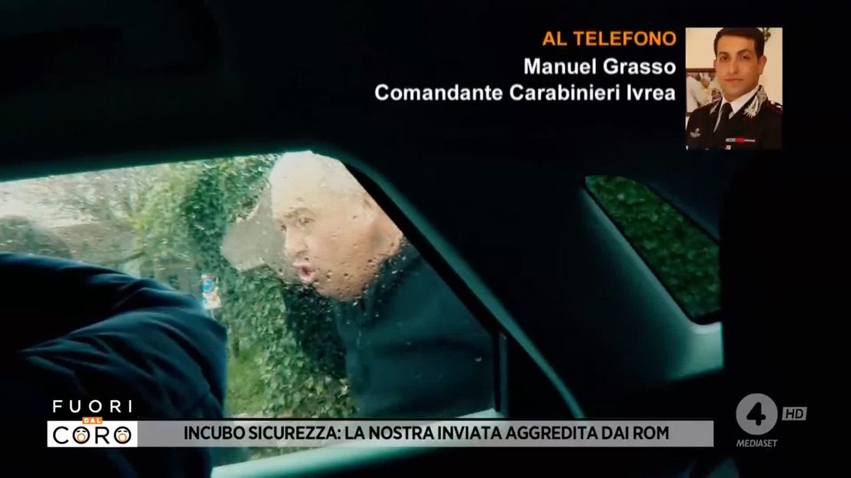 Bloccati in macchina con le loro auto messe di traverso e minacciati con una pietra. Il momento dell'aggressione nei nostri confronti da parte di Giovanni Lagaren, capo del campo nomadi vicino a #Ivrea che si è costruito una villa abusiva, e dei suoi familiari. #Fuoridalcoro