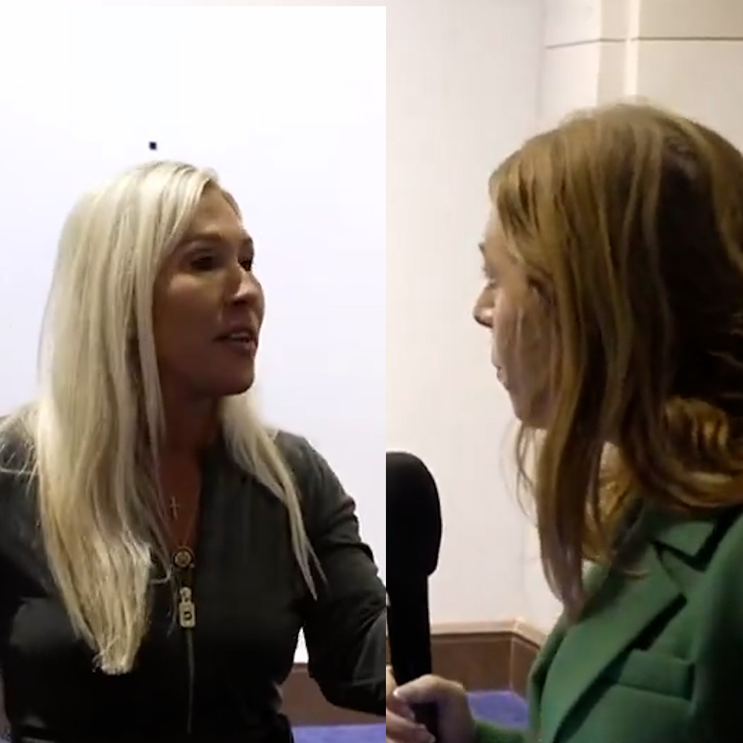 Rep. Marjorie Taylor Greene lashed out at a UK journalist on Wednesday, refusing to answer her question about the leaked Signal messages. "Why don’t you go back to your country?" Greene said. Read more: