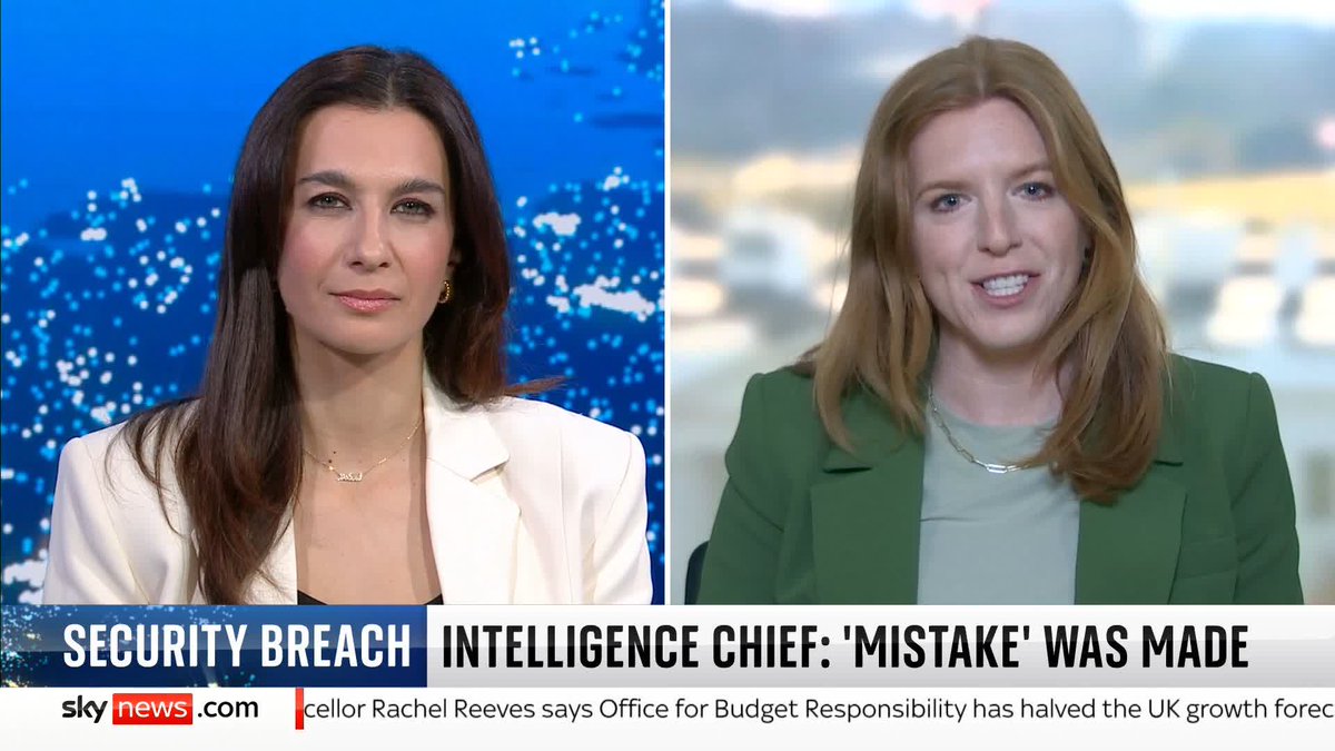 Sky's Martha Kelner reacts to Marjorie Taylor-Greene telling her "go back to your own country" after being questioned about the Signal group chat leaks. 📺 Sky 501, Virgin 602, Freeview 233 and YouTube