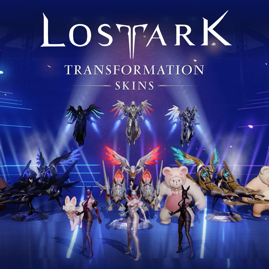 New Transformation Skins are here for Wildsoul, Shadowhunter, Artillerist, and Machinist 👀