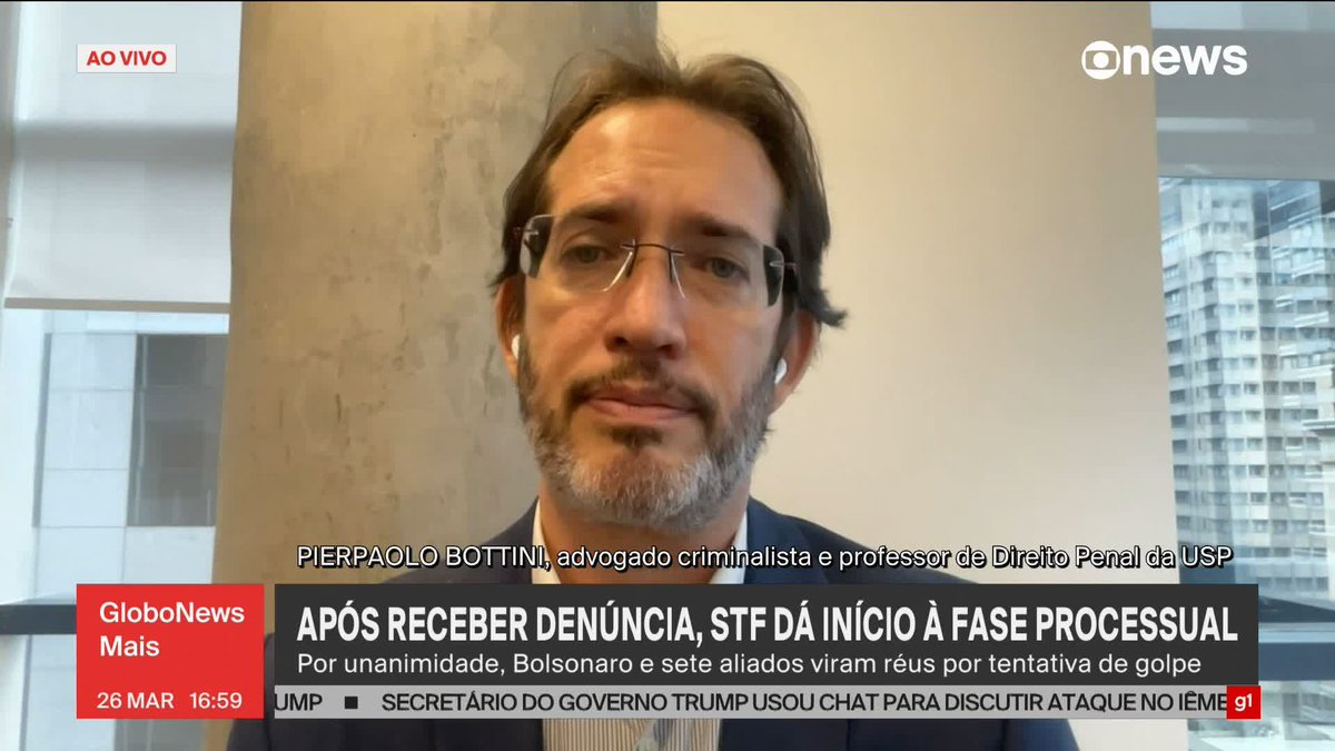 Especialista em direito penal da USP afirma que o julgamento final do Bolsonaro deve acontecer entre SETEMBRO E OUTUBRO. Como o processo está correndo mais rápido que o previsto, eu arrisco em agosto, logo depois do recesso. Prontos pro BOLSONARO PRESO?