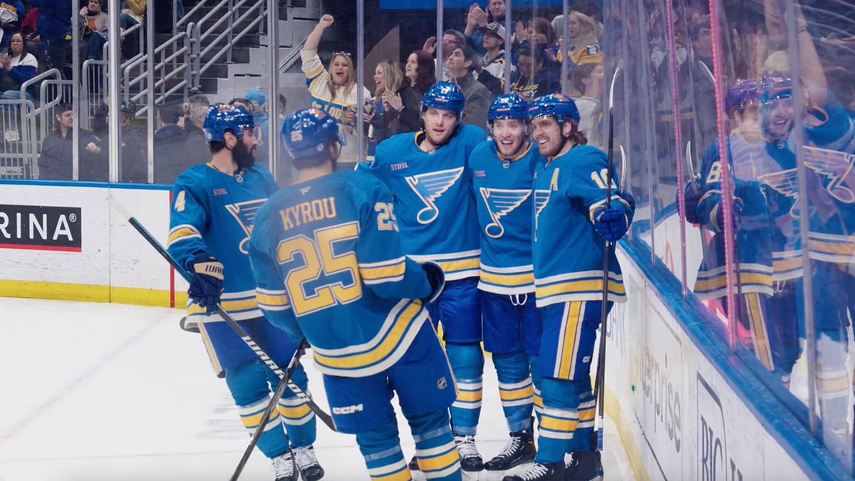Homestands don't get much better than that. #stlblues