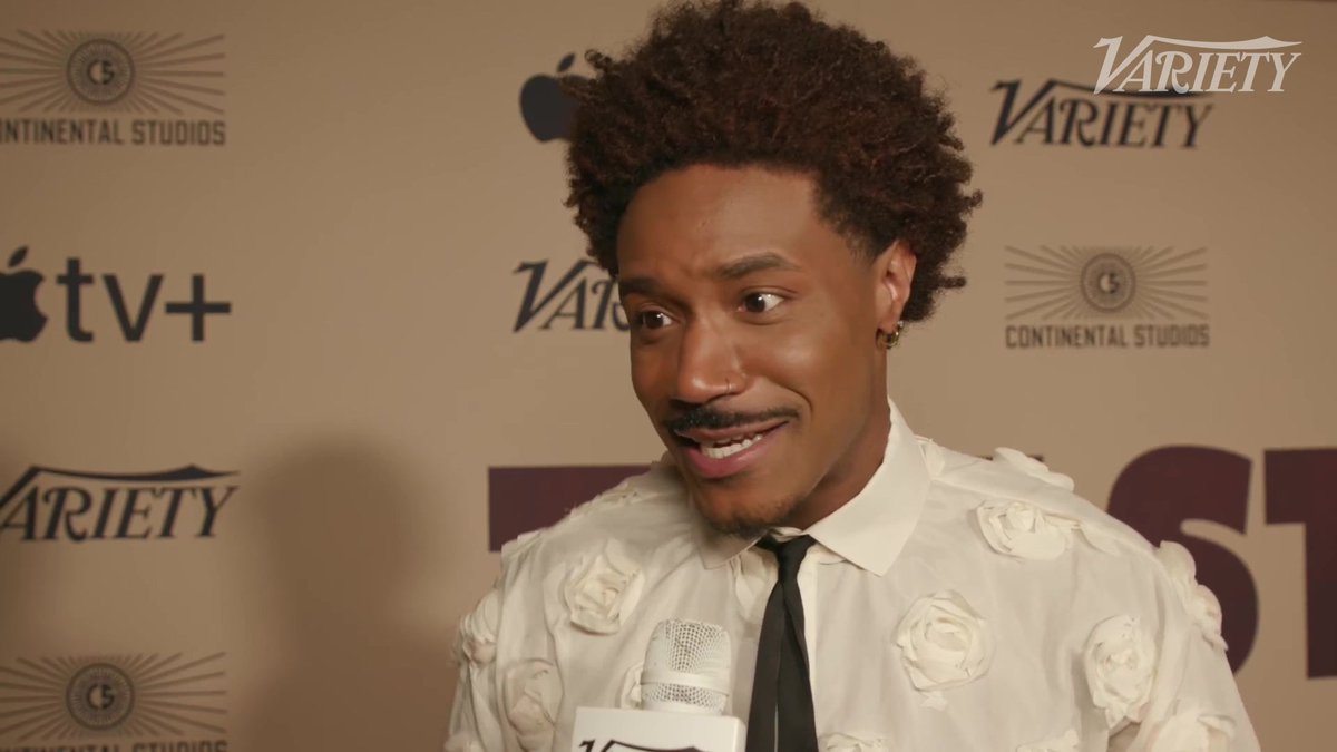Dewayne Perkins says he's excited to see people "embrace" #TheStudio: "It brings me a lot of joy."