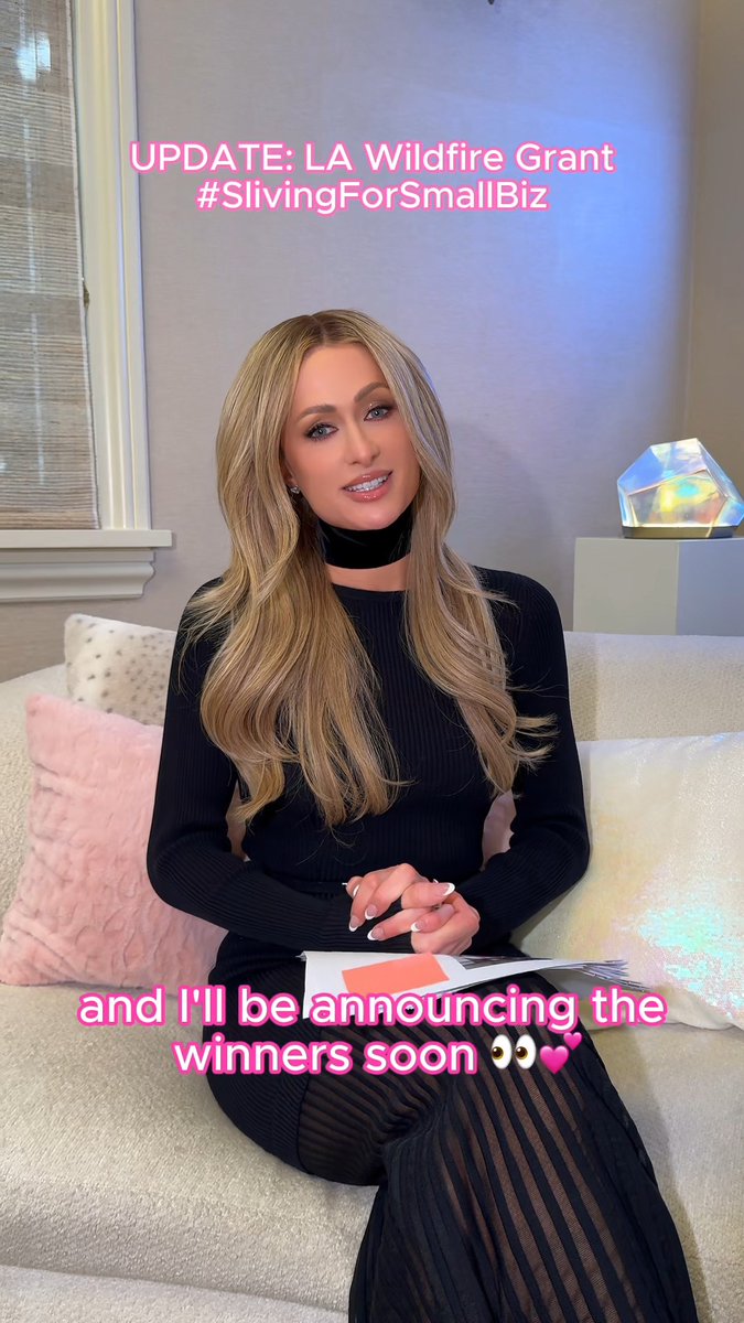 We're almost ready to announce the incredible grant winners! These applications has been so inspirational and I'm so excited to help these deserving women founders who were impacted by the LA fires #SlivingforSmallBiz