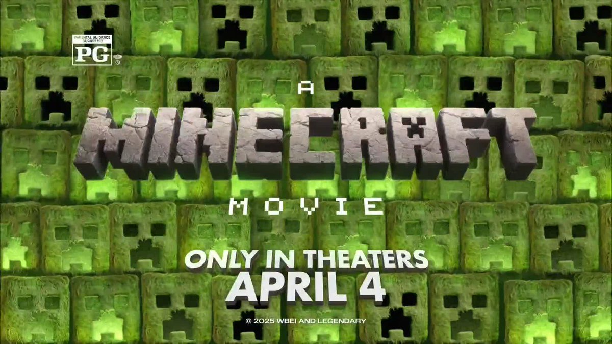 A new kind of block-buster! See #MinecraftMovie only in theaters on April 4th! Tickets are available now! Watch #AEWDynamite LIVE on TBS + Max AEW on TV | A Minecraft Movie