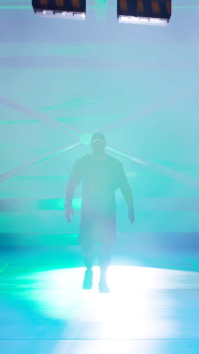 Can u see him? Back in the Shop and with a bad attitude, John Cena has returned!