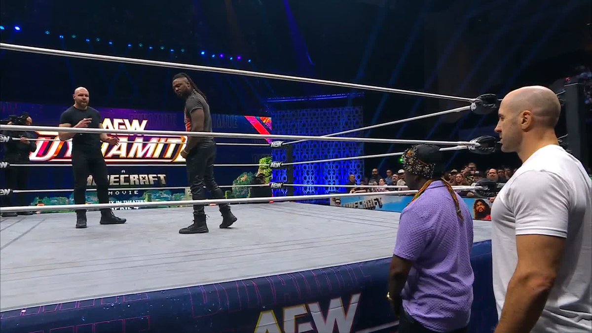 "You're not what you think you are." - AEW World Champion Jon Moxley Watch #AEWDynamite LIVE on TBS & Max @SwerveConfident | Jon Moxley | Swiss | Prince Nana