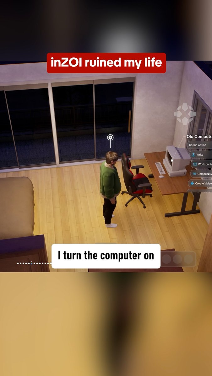 Our producer tried to simulate his future in InZOI and things got dark. Watch the full video: