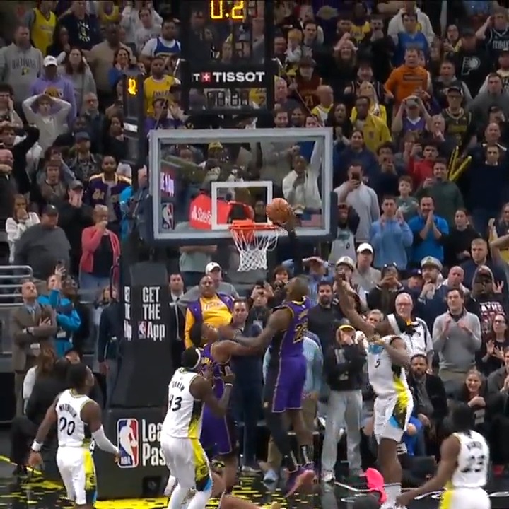 EL TIRO GANADOR DE LEBRON JAMES SOBRE LA BOCINA 😱😱😱 #NBAxESPN
