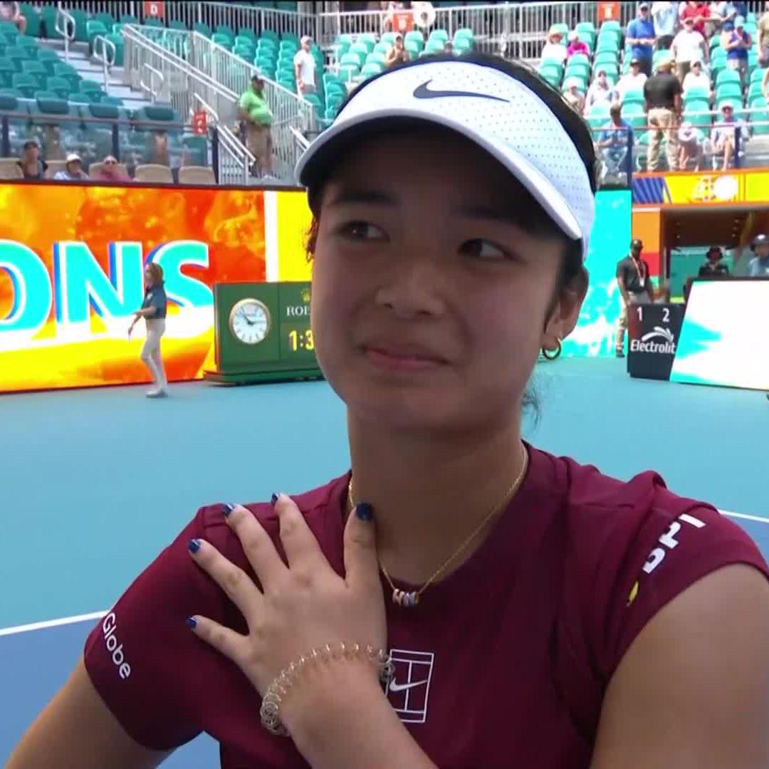 Coming from a country where speaking in American accent is quite a big deal, it is refreshing to hear Alex Eala’s Filipino accent on her interviews. Nakakaproud. 🥹