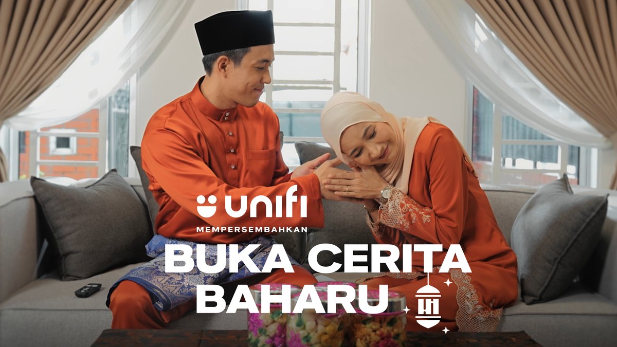 Sempena Hari Raya Aidilfitri ini, marilah kita tinggalkan cerita lama dan buka cerita baharu yang penuh dengan kebaikan. 😊 Sambutlah setiap detik dengan penuh kesyukuran dan kemeriahan dengan cerita-cerita baharu Unifi TV Originals! ✨ Nikmati Unifi TV Originals dengan Pek Family pada hanya RM60/bulan. Maklumat lanjut di: Selamat Hari Raya Aidilfitri, Maaf Zahir dan Batin Ikhlas dari Unifi #Unifi #HariRaya