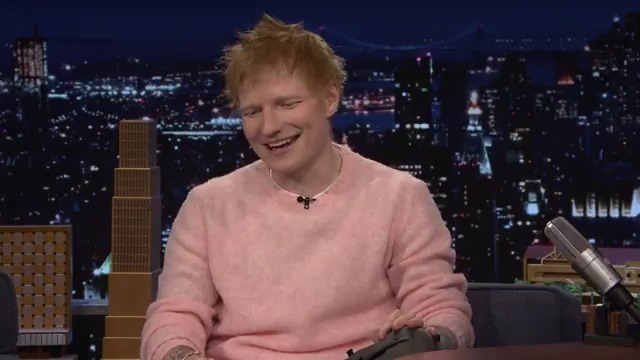 .Ed Sheeran HQ announces the name of his brand-new album 👀 #FallonTonight