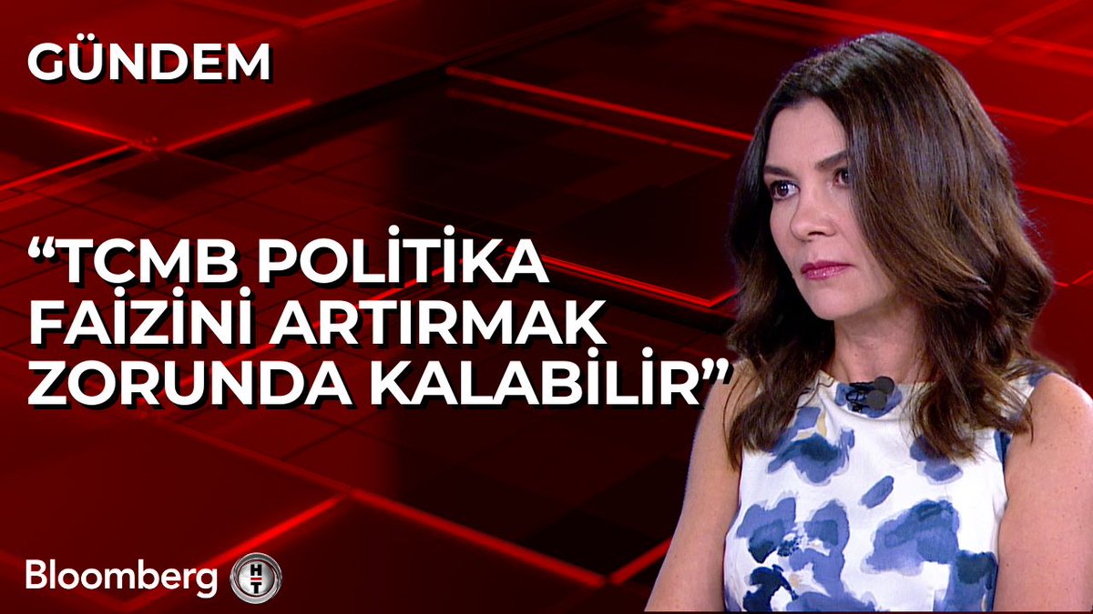 Prof. Dr. Selva Demiralp: 📍 Bence TCMB politika faizini artırmak zorunda kalabilir