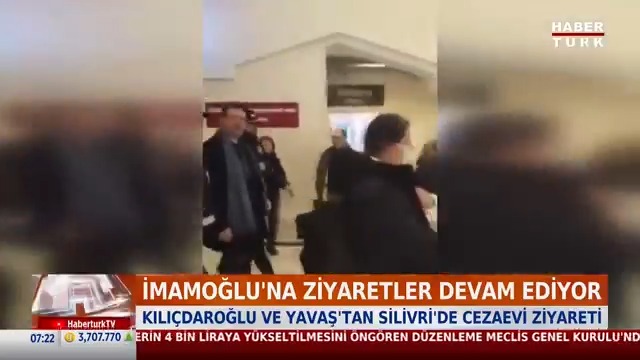 Kemal Kılıçdaroğlu ve Mansur Yavaş, Silivri'de Ekrem İmamoğlu'nu ziyaret etti. Yavaş: Kendisinin bu soruşturmadan aklanarak çıkacağına inanıyoruz.