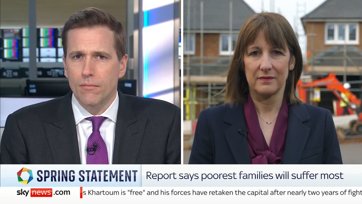 'Does it not make you uncomfortable pushing people into poverty?' Chancellor Rachel Reeves tells Sky's Wilfred Frost "this is about lifting people out of poverty" Live updates ➡️ 📺 Sky 501, Virgin 602, Freeview 233 and YouTube