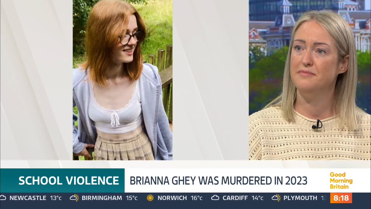 'The documentary company have done an amazing job showing Brianna for who she was' Esther Ghey, whose daughter Brianna was murdered by 2 teenagers in a park in Warrington in 2023, talks to Kate Garraway and Richard about her decision to take part in a documentary about Brianna.