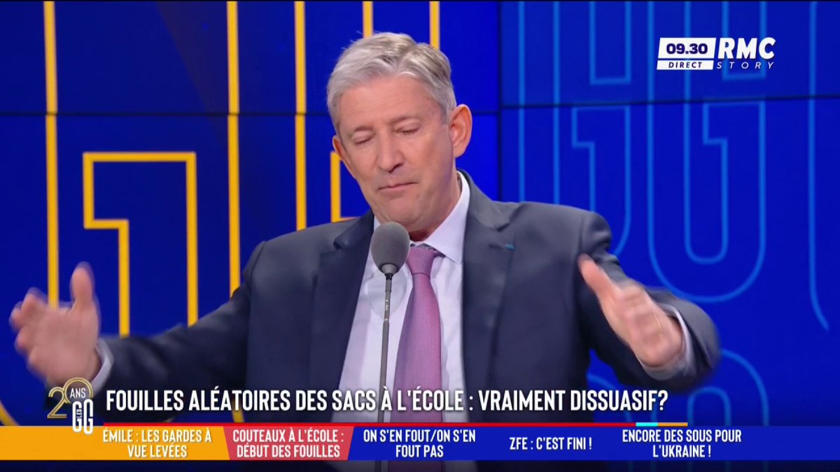 🏃 L'histoire du footing d'Emmanuel de Villiers : "J'ai fait mon footing ce matin à 6h. Il y avait des jeunes qui se partageaient un butin, probablement un reliquat de drogue. Ils étaient pas levés pour aller à la bibliothèque. Je faisais pas le mariole." 😱 #GGRMC