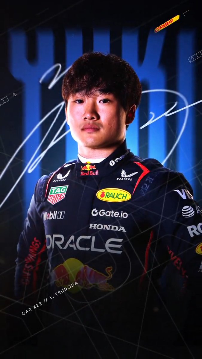 Announcing that 角田裕毅/Yuki Tsunoda will partner Max from the #JapaneseGP 🇯🇵