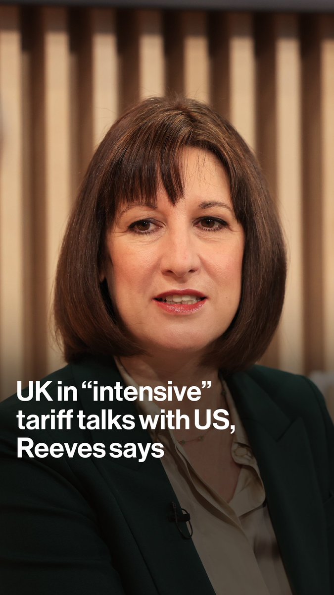The UK is holding urgent talks with the US government in a bid to avoid being hit by extra tariffs planned by President Donald Trump, Chancellor of the Exchequer Rachel Reeves said