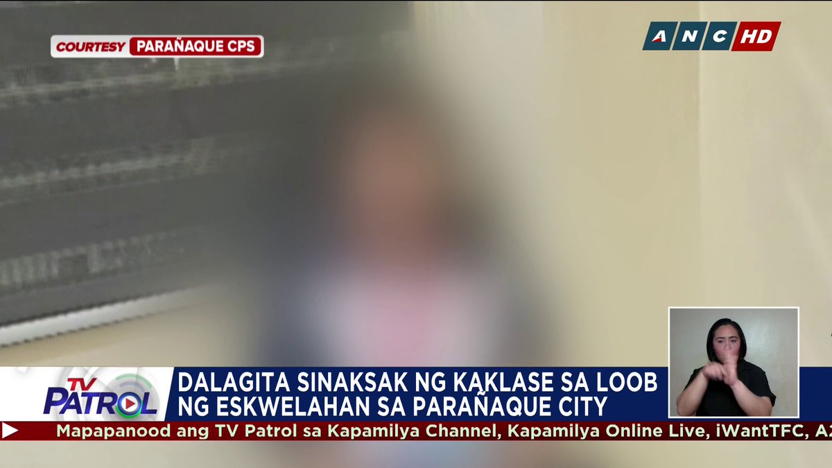 BABALA: Sensitibong balita Patay ang isang Grade 8 student matapos saksakin ng kapwa estudyante sa Parañaque City. Sa imbestigasyon ng PNP, matagal na umanong may alitan ang dalawa.