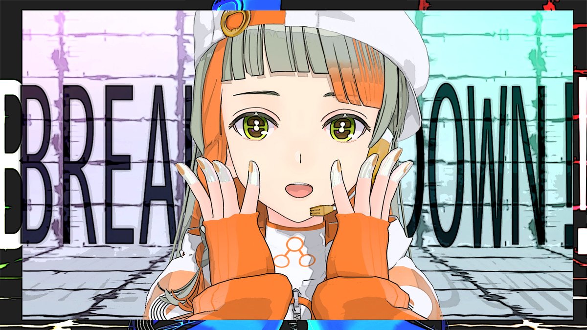 【3DMV公開】 BREAK ME DOWN!! / プレコ feat. 知声 YouTube : ニコニコ :