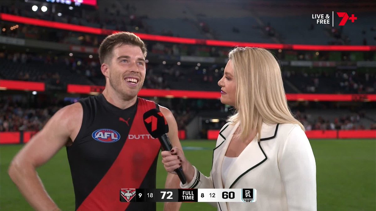 Zach Merrett v Port Adelaide 🔥 ▪️ 34 disposals ▪️ 5 marks ▪️ 5 inside 50s ▪️ 477 metres gained #AFLDonsPower