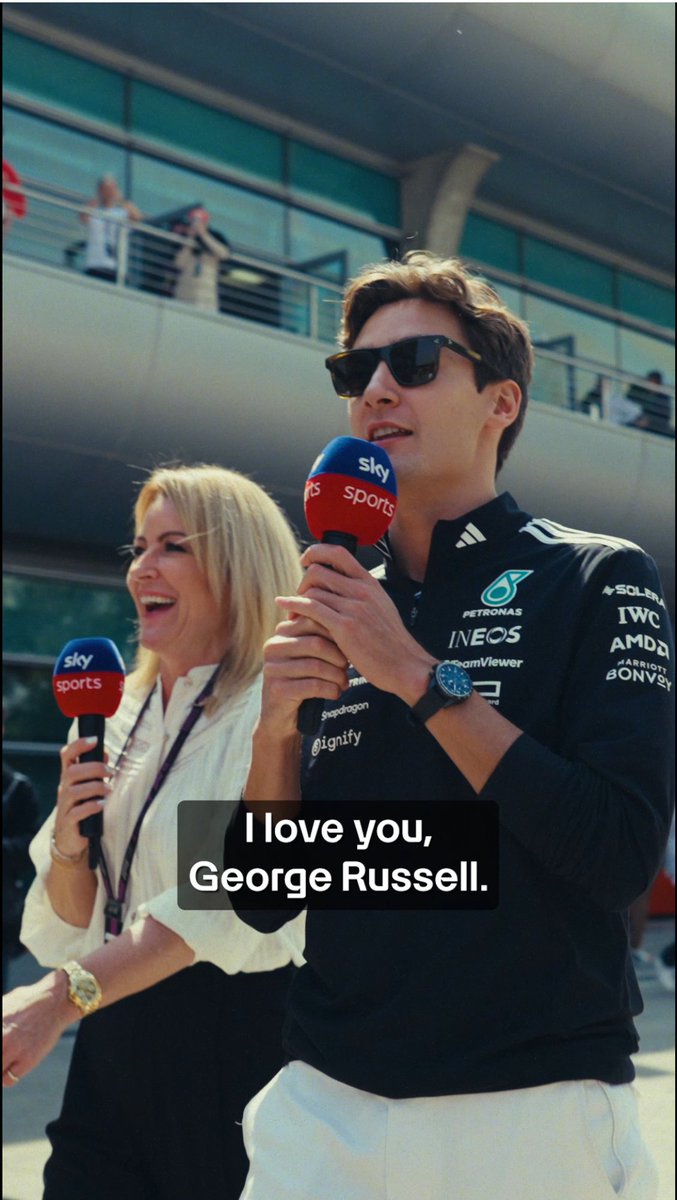 💬 "You're so handsome, George!" 😂 Everyone needs a hype man like this fan right here in their life 🙏