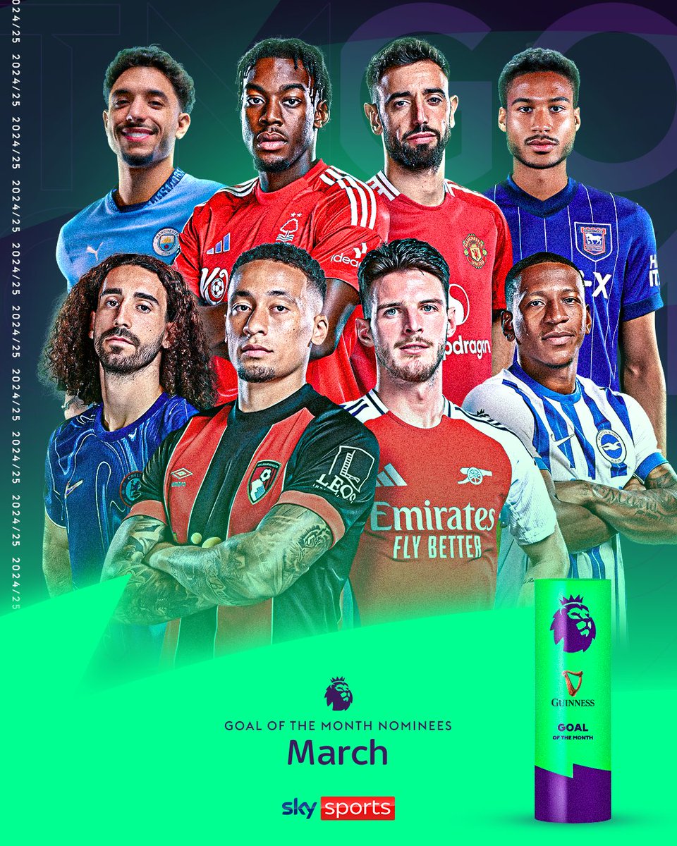 Guinness Goal of the Month nominations 👀 Which is your favourite? 🔥