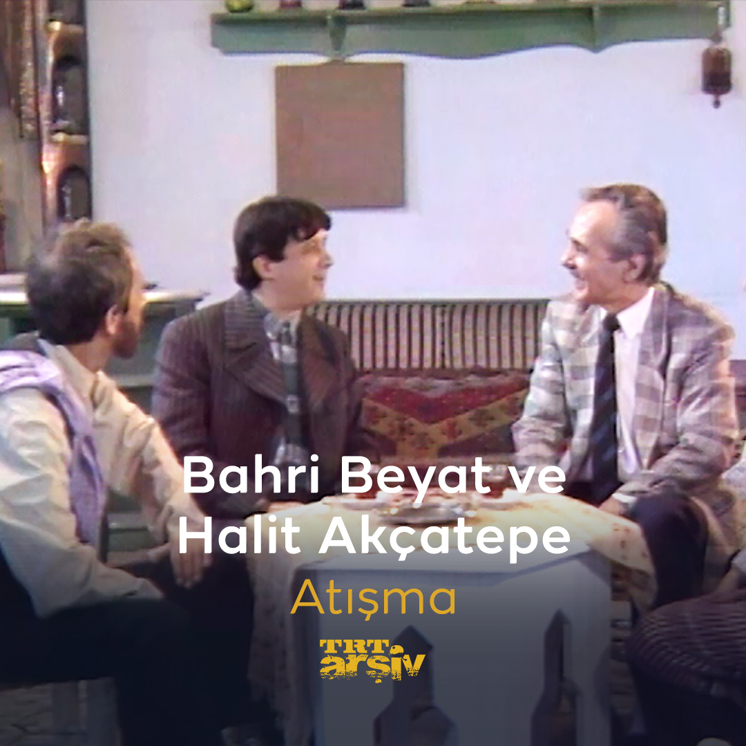 #BahriBeyat ve #HalitAkçatepe’nin şiir atışmasını izliyoruz.