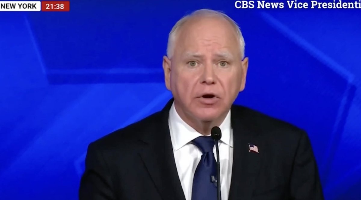 You can't make this up. Tim Walz announced an (unsolicited) tour to red states to "talk to Republicans." He even said he could beat up Trump supporters. But Tim Walz was just caught... blocking Republicans from coming to his fake town halls. H/t Deirdre Heavey
