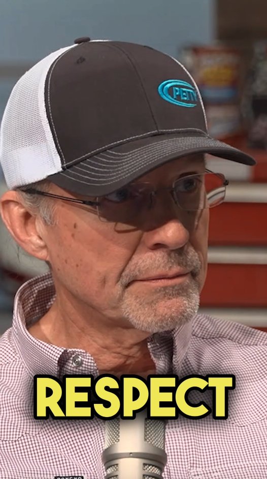 "Nobody starts telling these kids - at 12 &amp; 13 - respect." @KylePetty gives Kevin Harvick his thoughts on today's drivers.