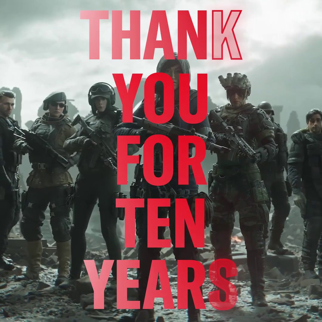 Siege has gone through many changes throughout the last ten years, but one thing has remained constant: our amazing community. We are thrilled and honored to be ushering in a new era of Siege with the best community in the world! 🫳 🎤