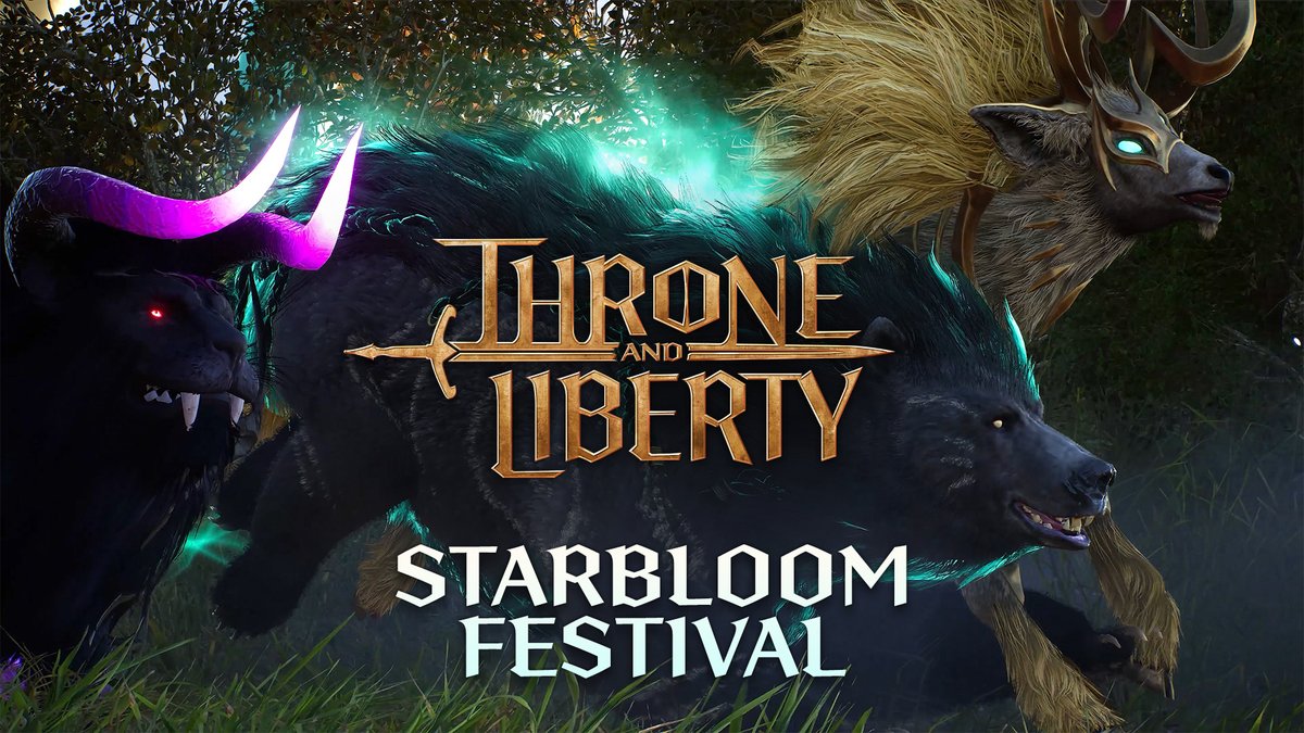 Solisium in bloom 🌸 The Starbloom Festival has commenced!