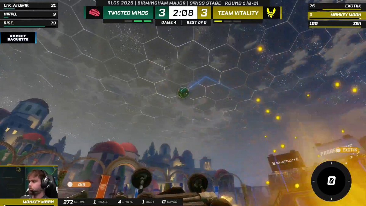 IL AVAIT ZÉRO (0) DE BOOST ZEN ! 🔥🔥😱 🇫🇷 Vitality zen 🙈🦦 Team Vitality 🐝 #VITWIN #RLCS
