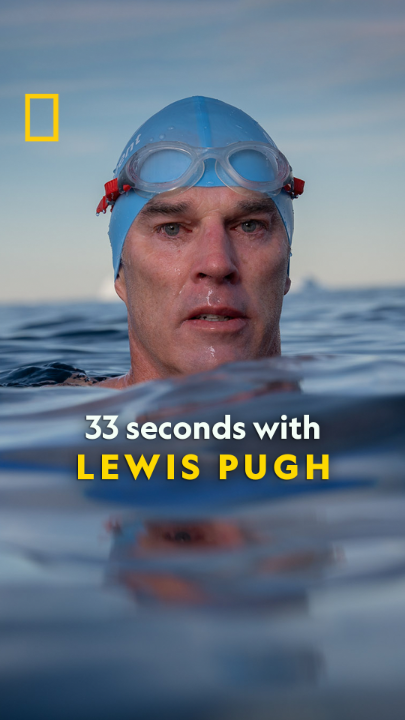 Spend 33 seconds with Lewis Pugh: endurance swimmer, ocean advocate, and #NatGeo33 honoree. Over an almost four-decade career, he's seen first-hand how our oceans have changed and continues to be inspired by the beauty of nature—what's your biggest source of inspiration?