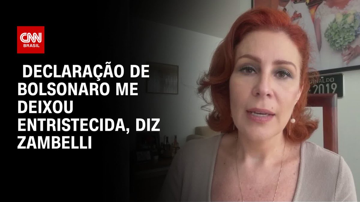 Zambelli: “Eu jamais sacaria a arma na rua”; assista #BastidoresCNN