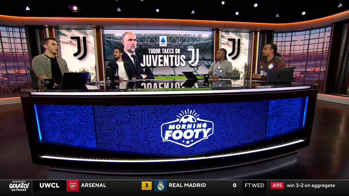 ๐ Revive Duลกan Vlahoviฤ ๐ Reinforce the midfield ๐ Find consistency in back five Nico Cantor shares his top three priorities for Igor Tudor to lead Juventus to success ๐ฎ๐น Catch Igor Tudor's first match as Juventus coach on March 29 at 1 pm ET on @cbs and Paramount+ ๐บ