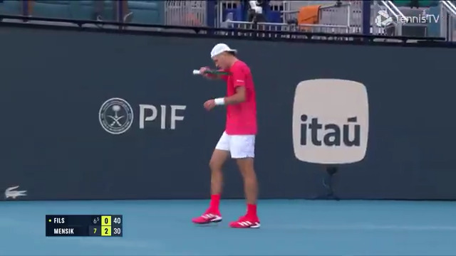 Big moment, Jakub Mensik delivers 📨 Miami Open | #MiamiOpen