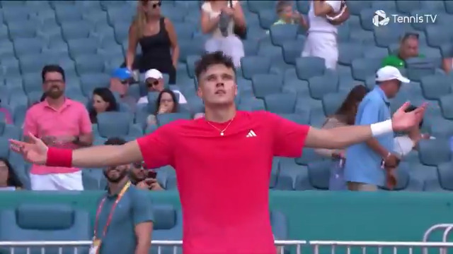 Welcome to the semis, Jakub Mensik 💎🔓 Miami Open | #MiamiOpen