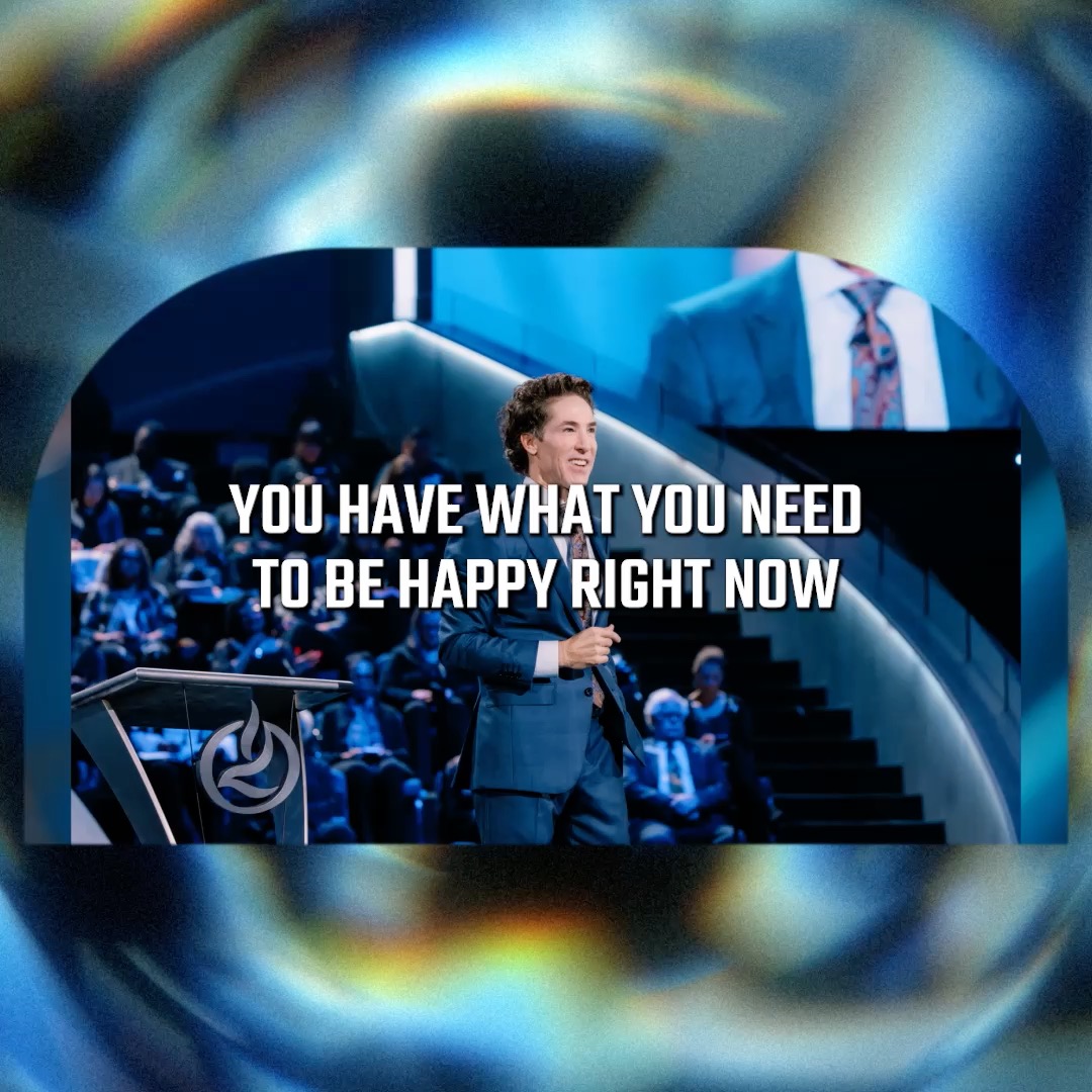 Are you focused on the burden, missing the blessing? Don’t miss the beauty of this day. Enjoy where you are while you’re on the way to where God is taking you. Check out this powerful message, "Reframe It" from Joel!