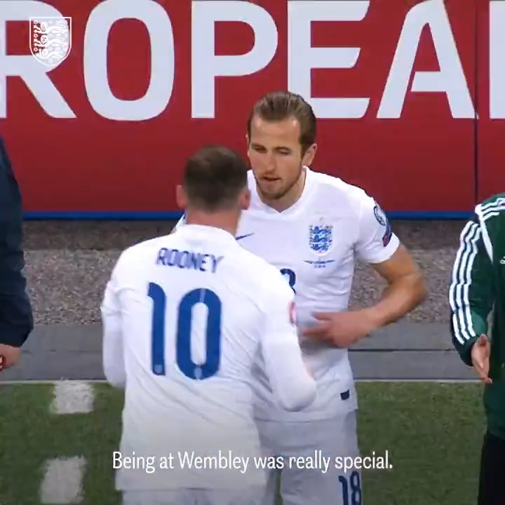 "To come on for Wayne Rooney, a guy that I watched growing up and was a big fan of was really special." โจ Looking back at Harry Kane's #ThreeLions debut ๐ Lithuania #OnThisDay 10 years ago. ๐