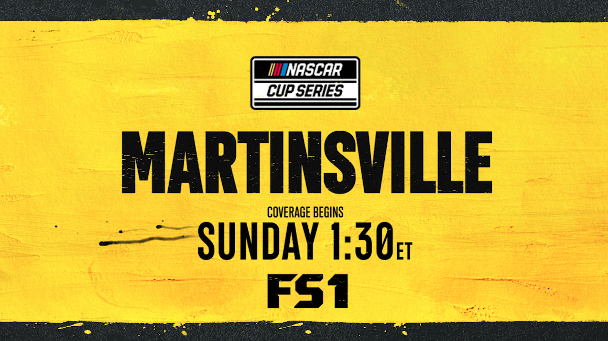 Martinsville. Sunday on FS1.