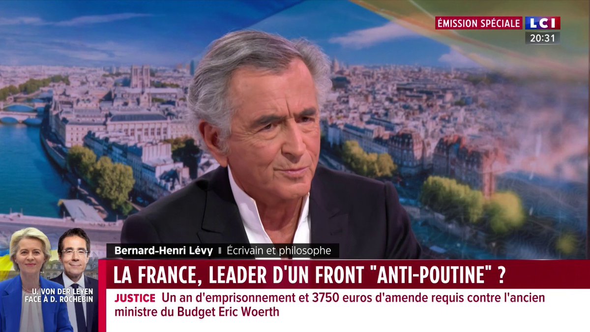 🗣️ "Une histoire" avec les Américains "ne se termine pas, mais une mauvaise parenthèse s'ouvre" pour Bernard-Henri Lévy ▶️ Darius Rochebin