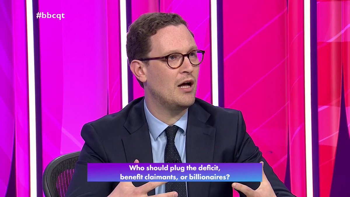 “There are too many examples of public services failing people, but costing huge amounts” Darren Jones says Labour will fill the deficit by “getting the economy back on track”, which means both public service reform and taxing those “with the broadest shoulders” #bbcqt